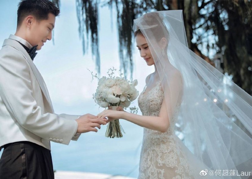 STANLEY HO’S DAUGHTER LAURINDA MARRIES CHINESE ACTOR SHAWN DOU IN BALI 
