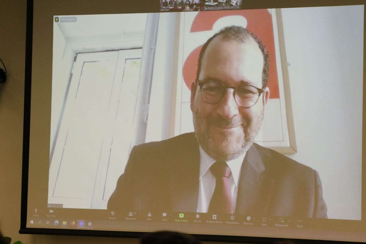 PORTUGAL’S MINISTER SHARES INSIGHT ON HUMANITIES EDUCATION WITH UM FACULTY STAFF, STUDENTS 