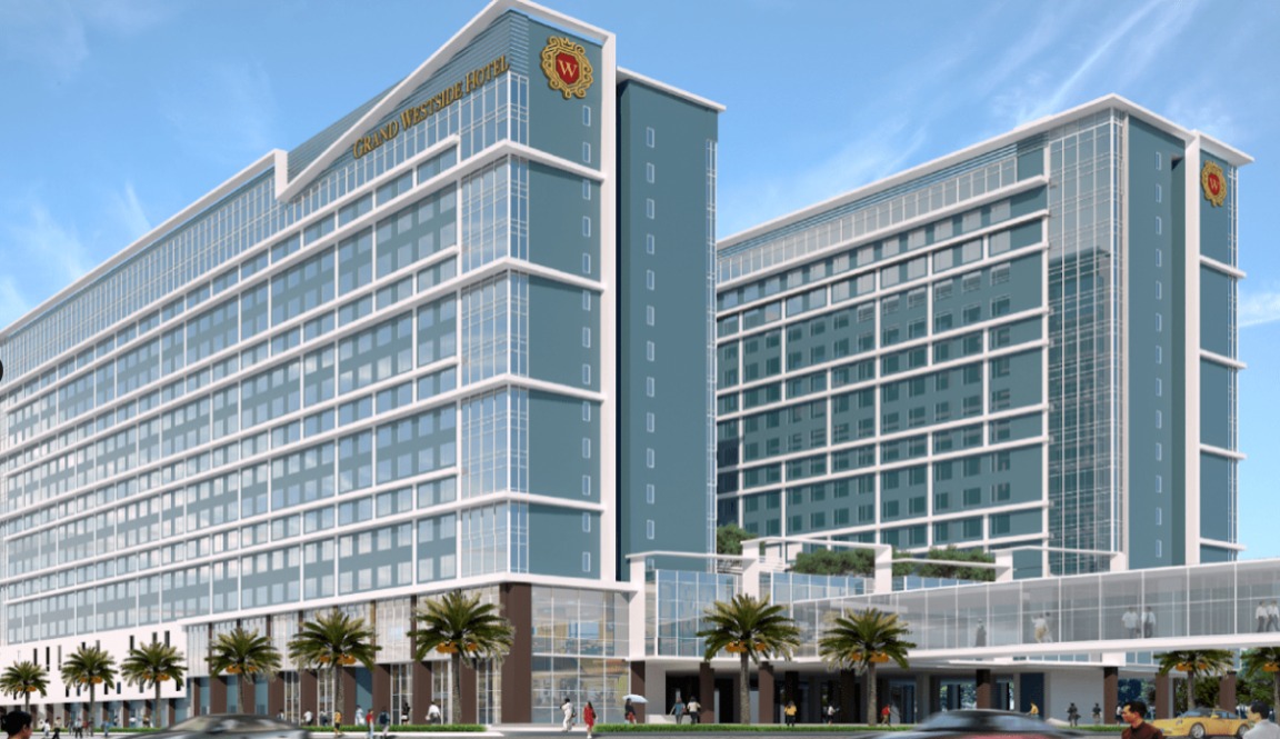 PHILIPPINES IS BUILDING ITS BIGGEST HOTEL, SCHEDULED TO OPEN AT YEAR END PHILIPPINES IS BUILDING ITS BIGGEST HOTEL, SCHEDULED TO OPEN AT YEAR END