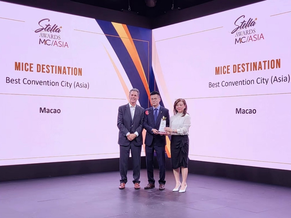 MACAU IS ASIA’S ‘BEST CONVENTION CITY’ MACAU IS ASIA’S ‘BEST CONVENTION CITY’