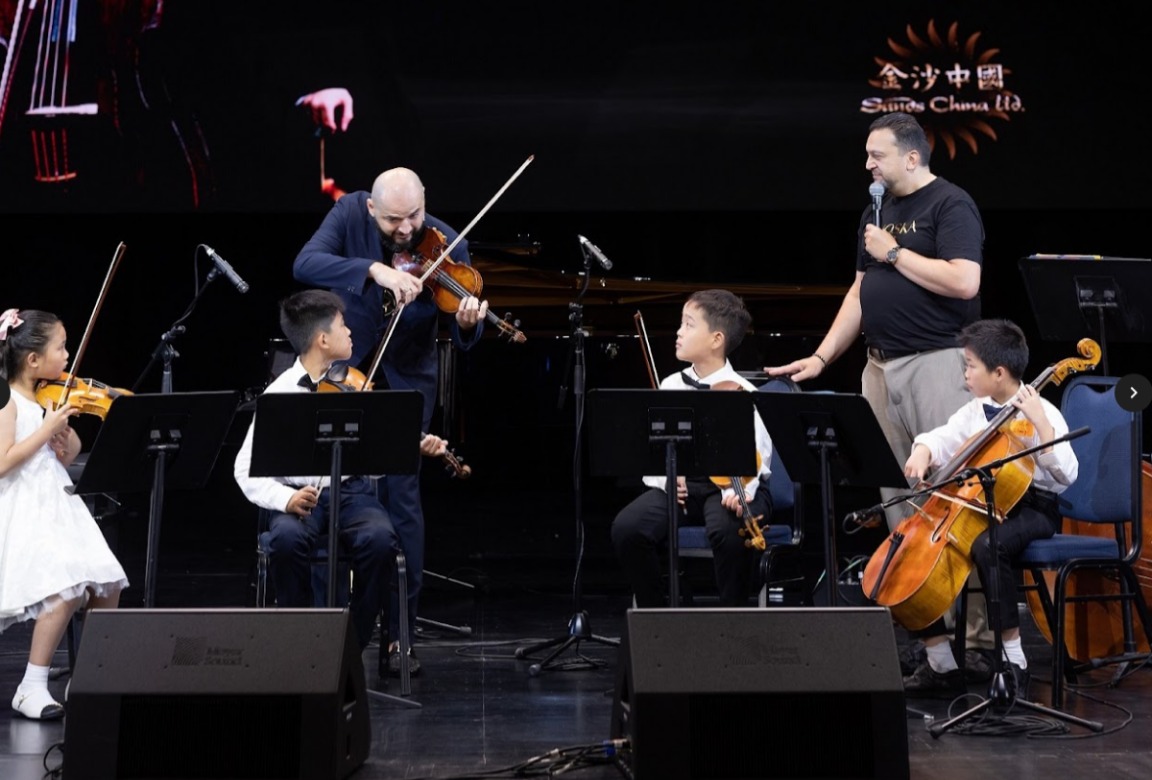 SANDS CHINA HOSTS JANOSKA ENSEMBLE PLUS MASTERCLASS FOR MUSIC ENTHUSIASTS FROM MACAU AND HK SANDS CHINA HOSTS JANOSKA ENSEMBLE PLUS MASTERCLASS FOR MUSIC ENTHUSIASTS FROM MACAU AND HK