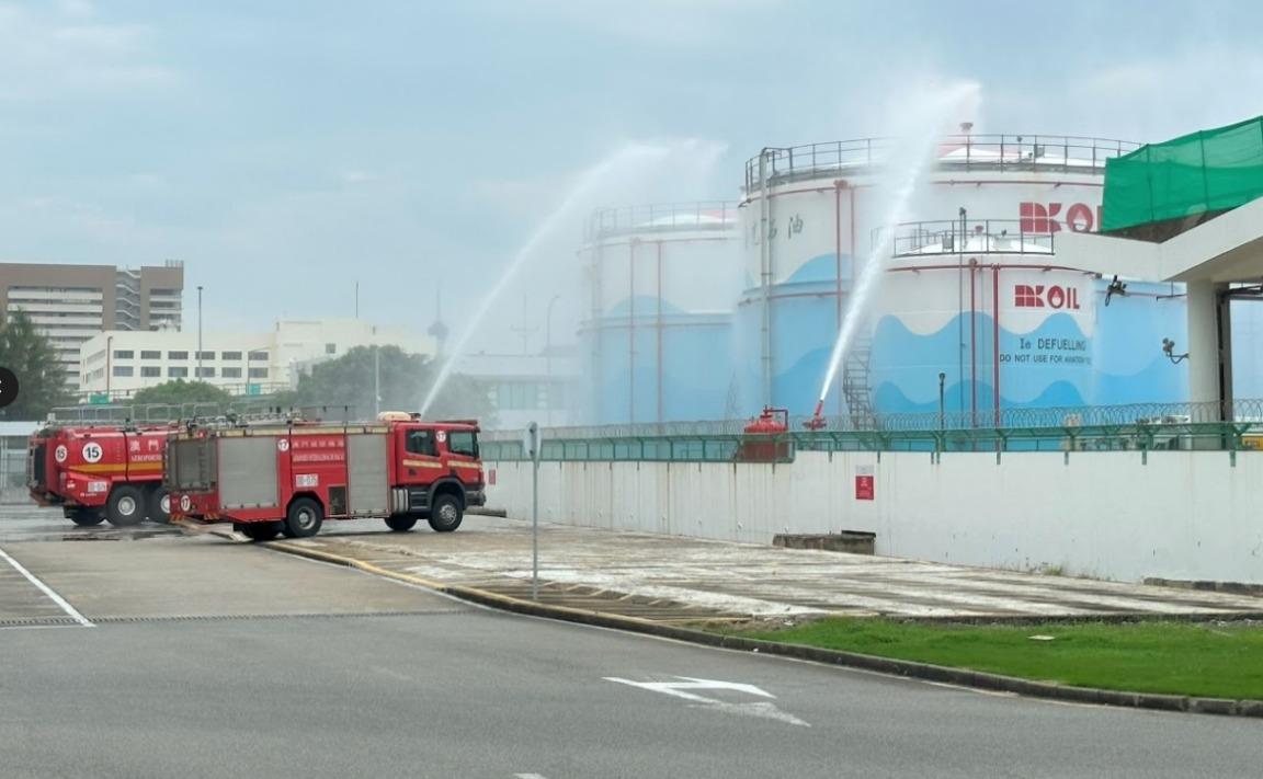 AIRPORT CONDUCTS ‘FIRE IN THE FUEL FARM’ EXERCISE 