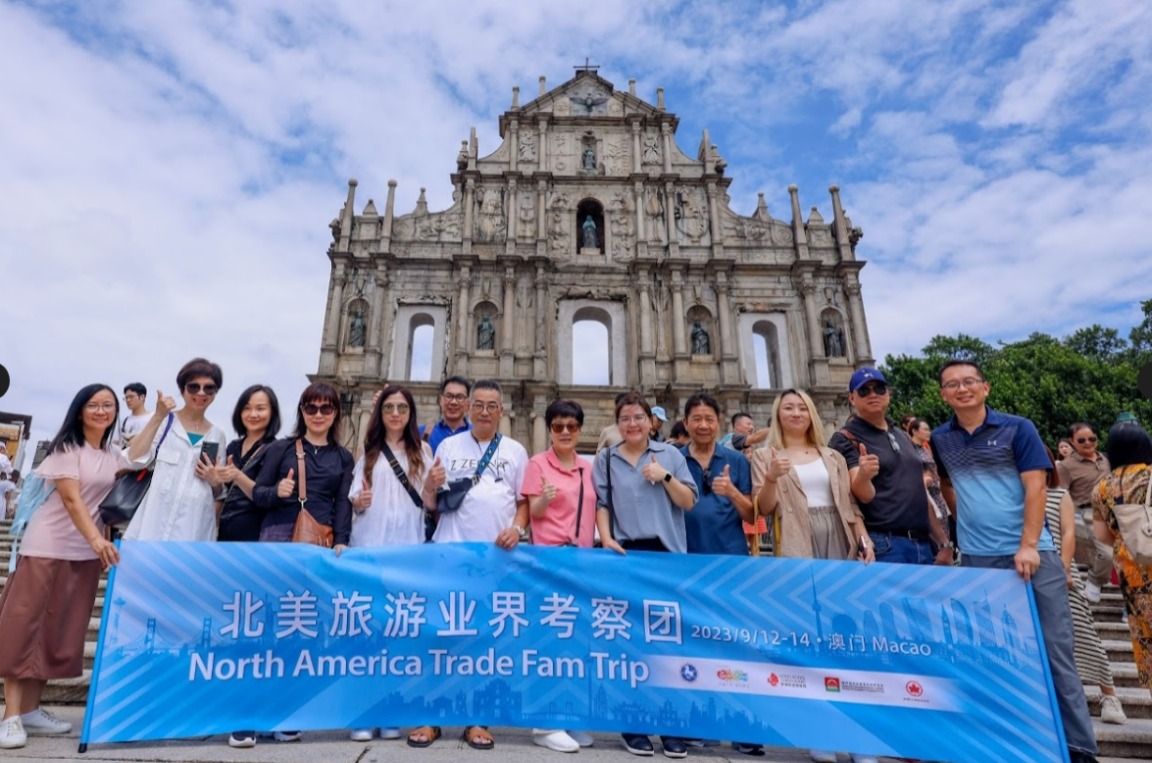 TOURISM BUREAU ORGANISES FAM TRIP TO MACAU FOR NORTH AMERICAN TRAVEL TRADE DELEGATION TOURISM BUREAU ORGANISES FAM TRIP TO MACAU FOR NORTH AMERICAN TRAVEL TRADE DELEGATION