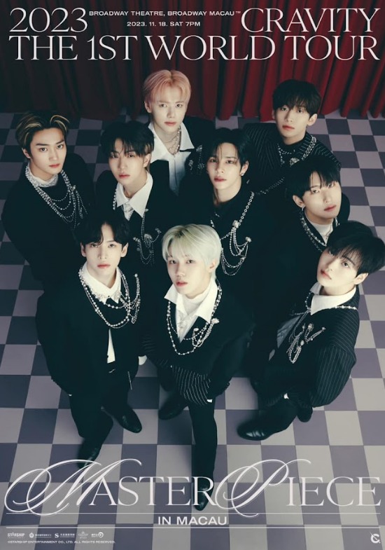 SOUTH KOREAN BOY BAND CRAVITY TO HAVE THEIR ‘1ST WORLD TOUR’ IN MACAU ON 18 NOVEMBER SOUTH KOREAN BOY BAND CRAVITY TO HAVE THEIR ‘1ST WORLD TOUR’ IN MACAU ON 18 NOVEMBER