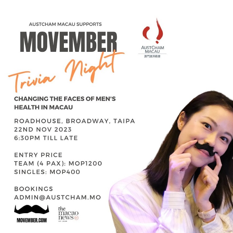 AUSSIE CHAMBER TO HOLD 2ND MOVEMBER SERIES ON 1 AND 22 NOV