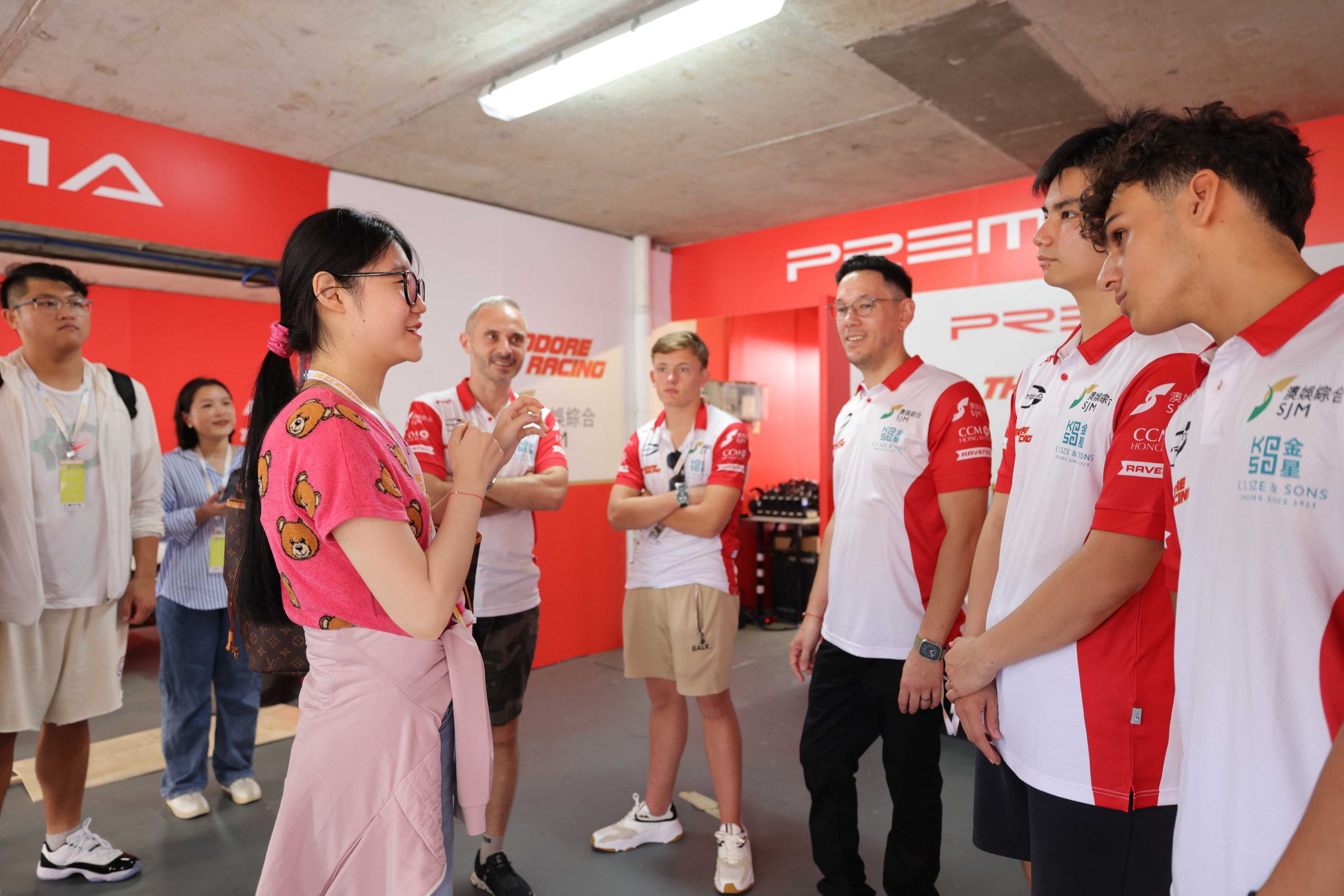 CITY UNIVERSITY OF MACAU STUDENTS MEET SJM THEODORE PREMA RACING TEAM CITY UNIVERSITY OF MACAU STUDENTS MEET SJM THEODORE PREMA RACING TEAM