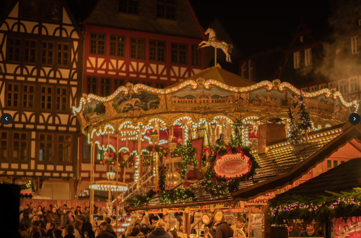 THIS YEAR’S CHRISTMAS MARKET WILL BE HELD FROM 16 DEC TO 1 JAN