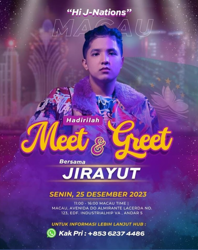 ARTIS DANGDUT THAILAND JIRAYUT AKAN TEMU KANGEN DENGAN BMI MAKAU PADA 25 DESEMBER ARTIS DANGDUT THAILAND JIRAYUT AKAN TEMU KANGEN DENGAN BMI MAKAU PADA 25 DESEMBER
