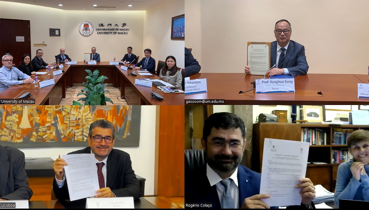 UM AND ULISBOA SIGN DUAL DOCTORAL DEGREE PROGRAMME AGREEMENT 