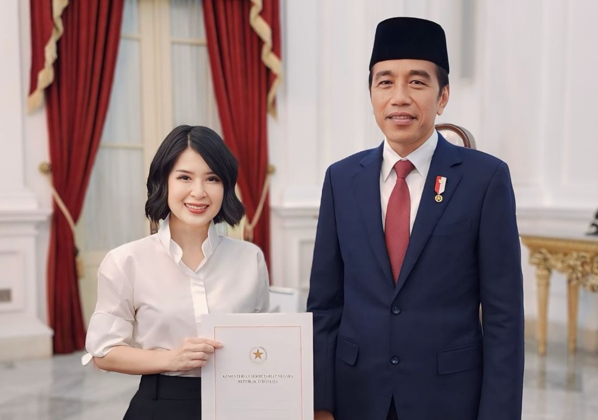 GRACE NATALIE, JURI ARDIANTORO JADI STAF KHUSUS PRESIDEN