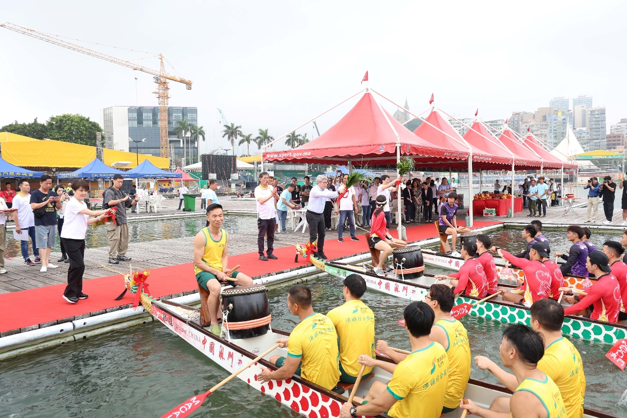 ORGANISERS HOLD BLESSING CEREMONY AS MACAU GETS READY FOR INT’L DRAGON BOAT RACES TO KICK OFF THIS WEEKEND