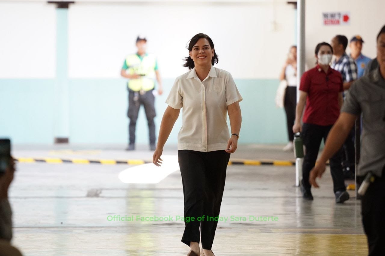 PHILIPPINE VICE PRESIDENT SARA DUTERTE STEPS DOWN AS EDUCATION SECRETARY PHILIPPINE VICE PRESIDENT SARA DUTERTE STEPS DOWN AS EDUCATION SECRETARY