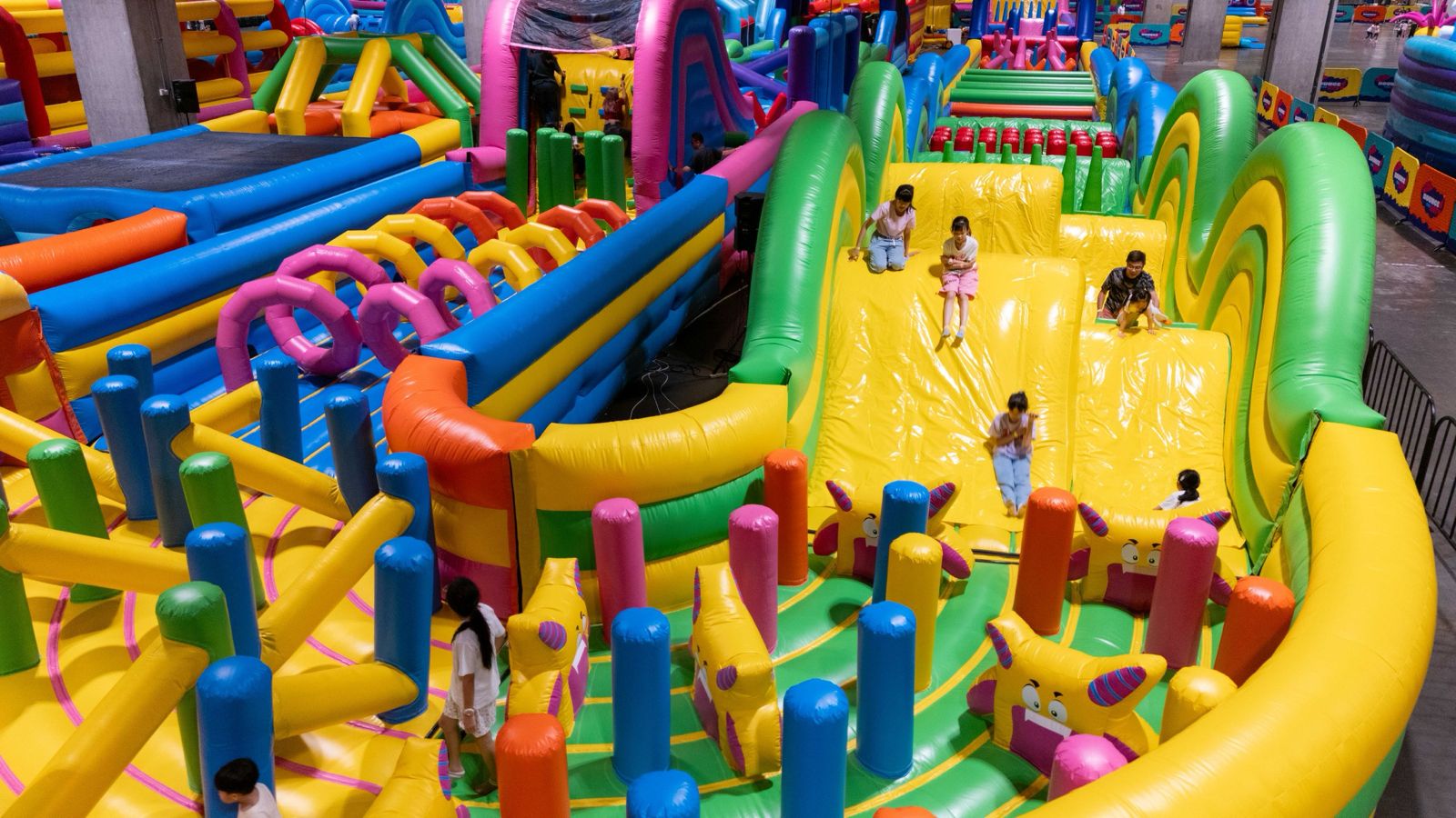 BOUNCY CASTLE CARNIVAL HELD AT THE VENETIAN MACAO 