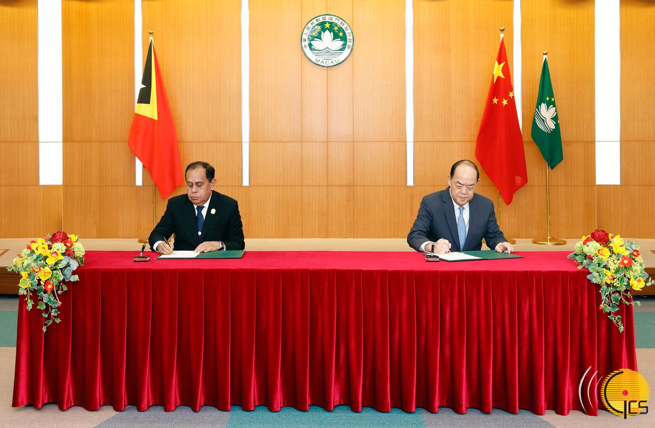 MACAU AND TIMOR LESTE’S CAPITAL CITY BECOME SISTER CITIES MACAU AND TIMOR LESTE’S CAPITAL CITY BECOME SISTER CITIES