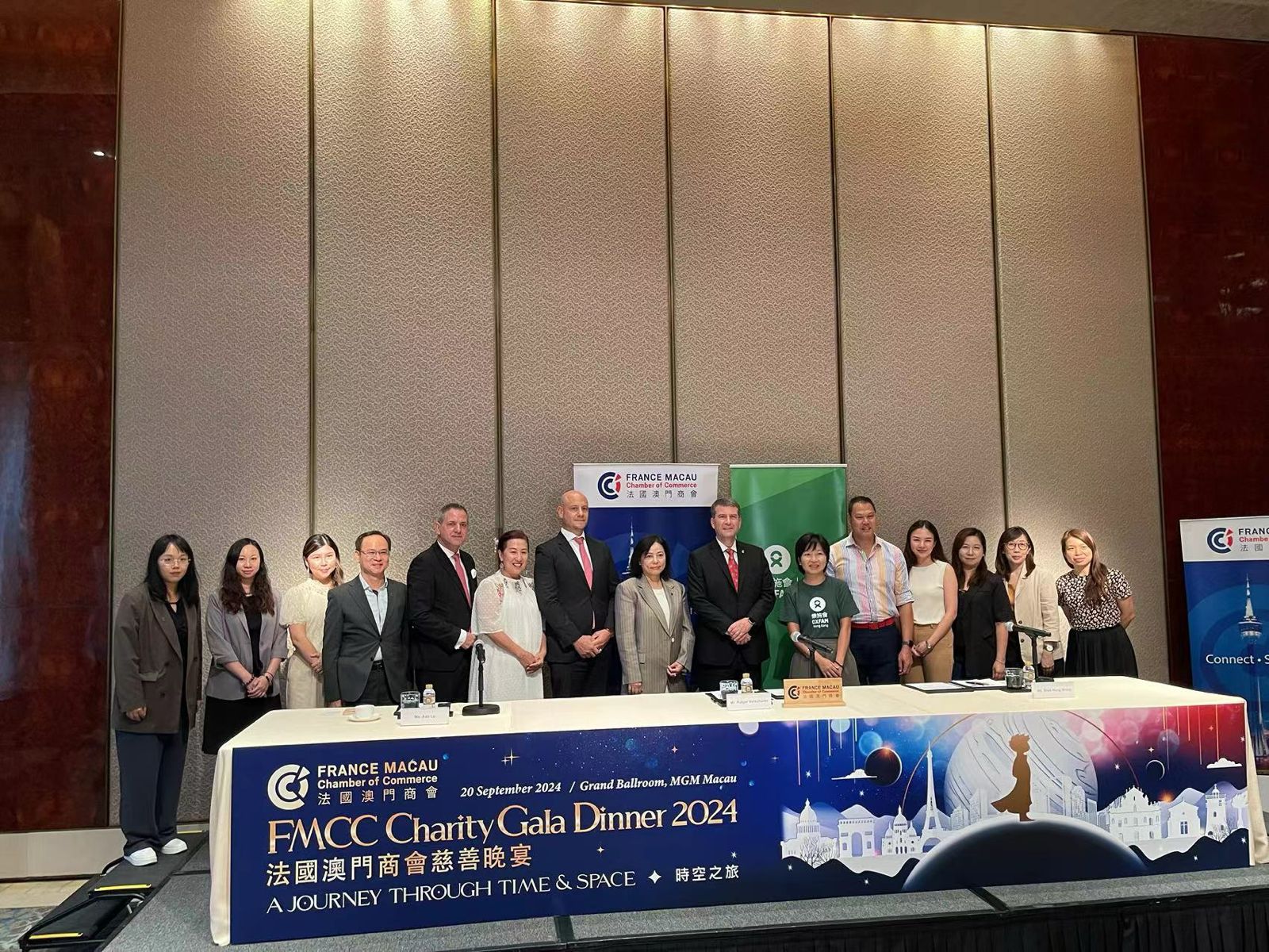 FRANCE MACAU CHAMBER OF COMMERCE’S ANNUAL CHARITY GALA DINNER TO BE HELD AT MGM MACAU ON 20 SEPTEMBER FRANCE MACAU CHAMBER OF COMMERCE’S ANNUAL CHARITY GALA DINNER TO BE HELD AT MGM MACAU ON 20 SEPTEMBER