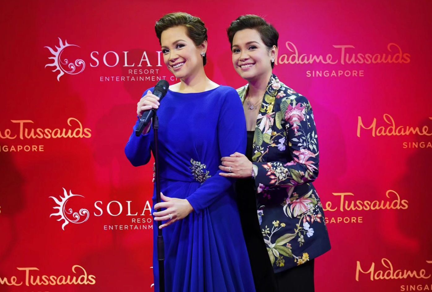 LEA SALONGA’S WAX FIGURE UNVEILED IN MANILA, TO BE DISPLAYED AT MADAME TUSSAUDS SINGAPORE LEA SALONGA’S WAX FIGURE UNVEILED IN MANILA, TO BE DISPLAYED AT MADAME TUSSAUDS SINGAPORE