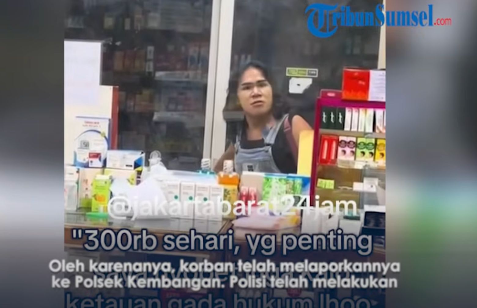 TRANSPUAN NGAMUK DI APOTEK KEMBANGAN PASCA NGAMEN TAK MENDAPATKAN HASIL TRANSPUAN NGAMUK DI APOTEK KEMBANGAN PASCA NGAMEN TAK MENDAPATKAN HASIL