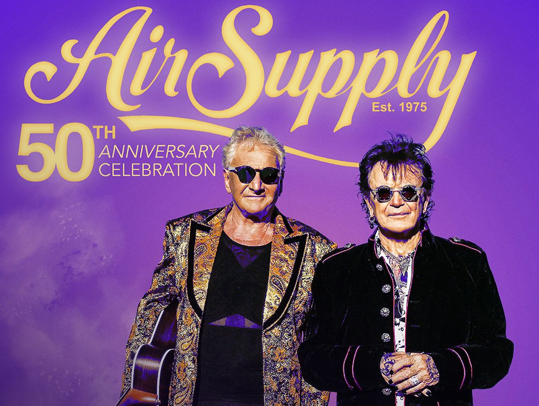 AIR SUPPLY TO HAVE A MACAU CONCERT AT BROADWAY THEATRE IN SEPTEMBER 