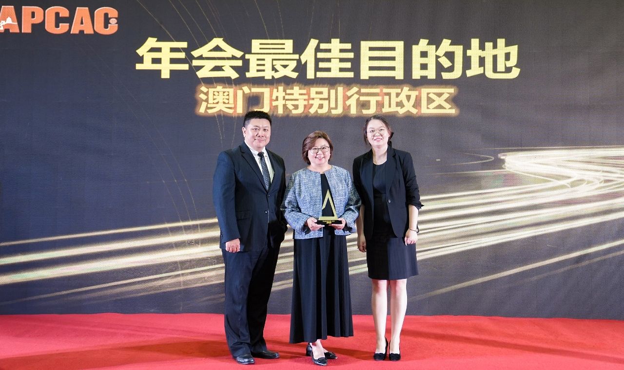 MACAU SELECTED AS ‘BEST DESTINATION FOR ANNUAL MEETINGS’ AT APCAC ANNUAL MEETING AWARDS