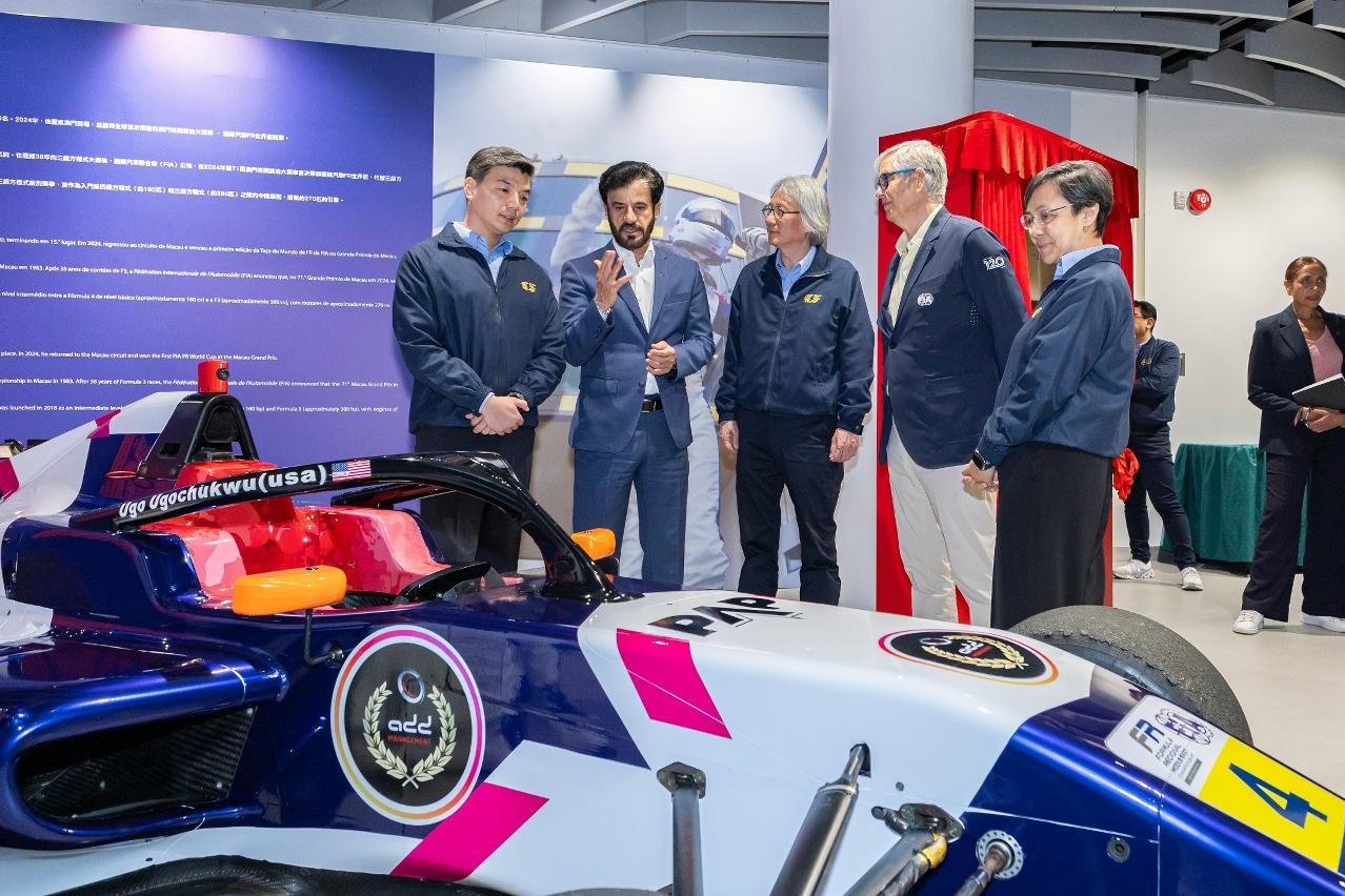 TOURISM OFFICE, MACAU AUTOMOBILE GROUP PRESENT ‘71ST MACAU GRAND PRIX – FIA FR WORLD CUP CHAMPION CAR & RACER GEAR EXHIBITION’ TOURISM OFFICE, MACAU AUTOMOBILE GROUP PRESENT ‘71ST MACAU GRAND PRIX – FIA FR WORLD CUP CHAMPION CAR & RACER GEAR EXHIBITION’