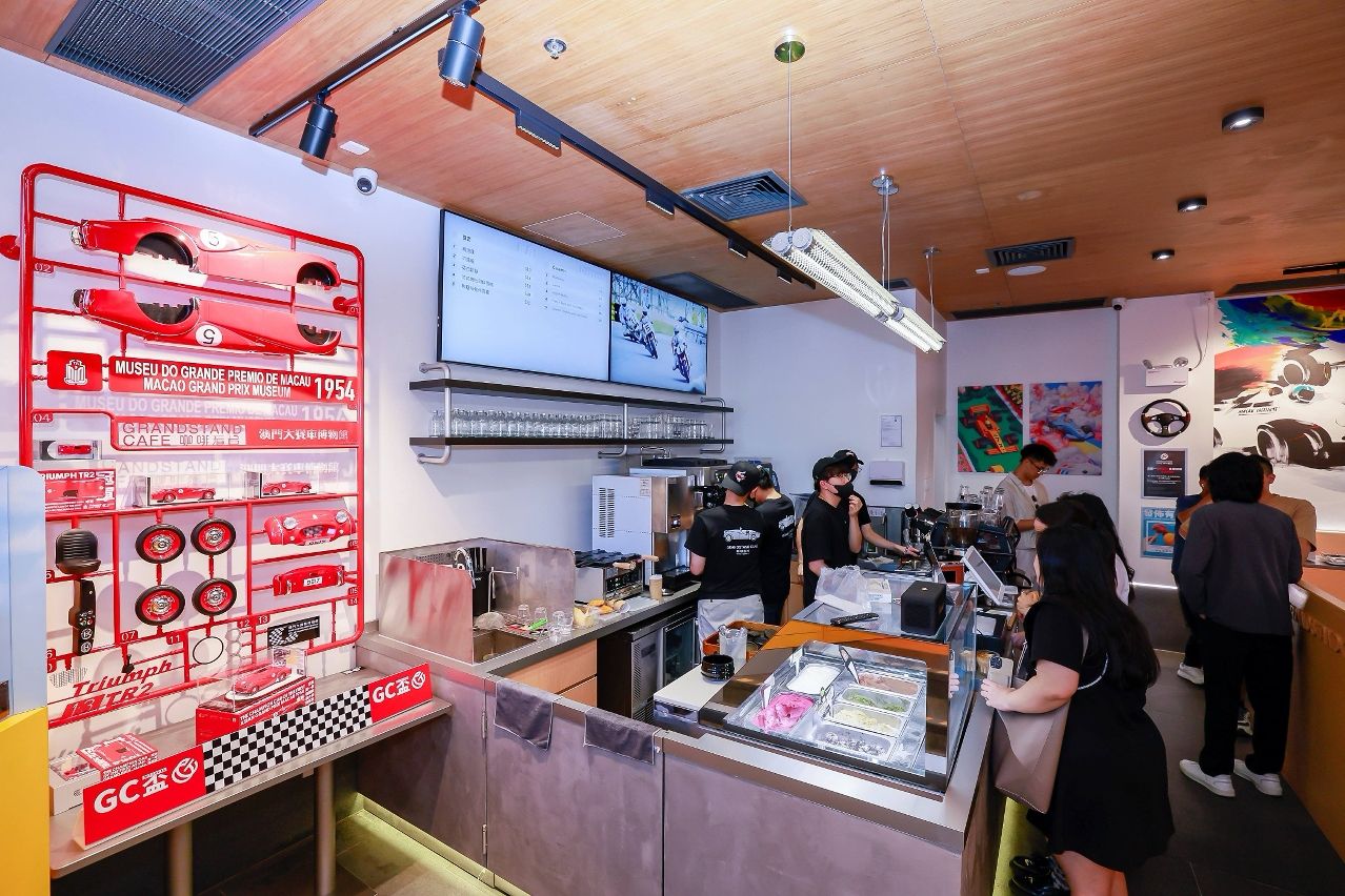 NEW CAFÉ AT MACAO GP MUSEUM OPENS NEW CAFÉ AT MACAO GP MUSEUM OPENS