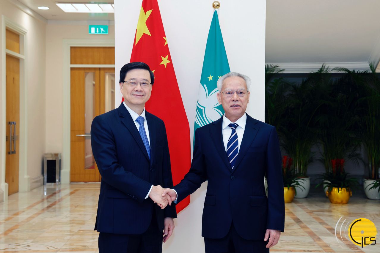 MACAU’S CHIEF EXECUTIVE SAM HOU FAI DISCUSSES COOPERATION WITH HONG KONG AND SHANGHAI LEADERS 