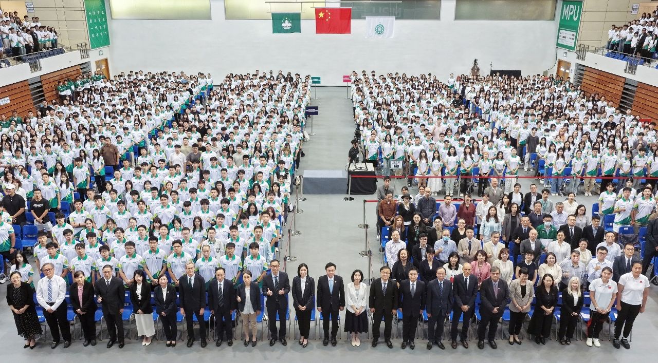 MPU HOLDS NEW ACADEMIC YEAR’S OPENING CEREMONY FOR 3,000 NEW STUDENTS MPU HOLDS NEW ACADEMIC YEAR’S OPENING CEREMONY FOR 3,000 NEW STUDENTS