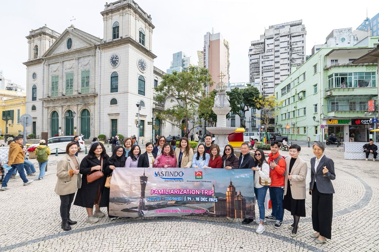 MACAU, HENGQIN INVITE INDONESIAN TOURISM REPRESENTATIVES FOR FAMILIARISATION TRIP MACAU, HENGQIN INVITE INDONESIAN TOURISM REPRESENTATIVES FOR FAMILIARISATION TRIP