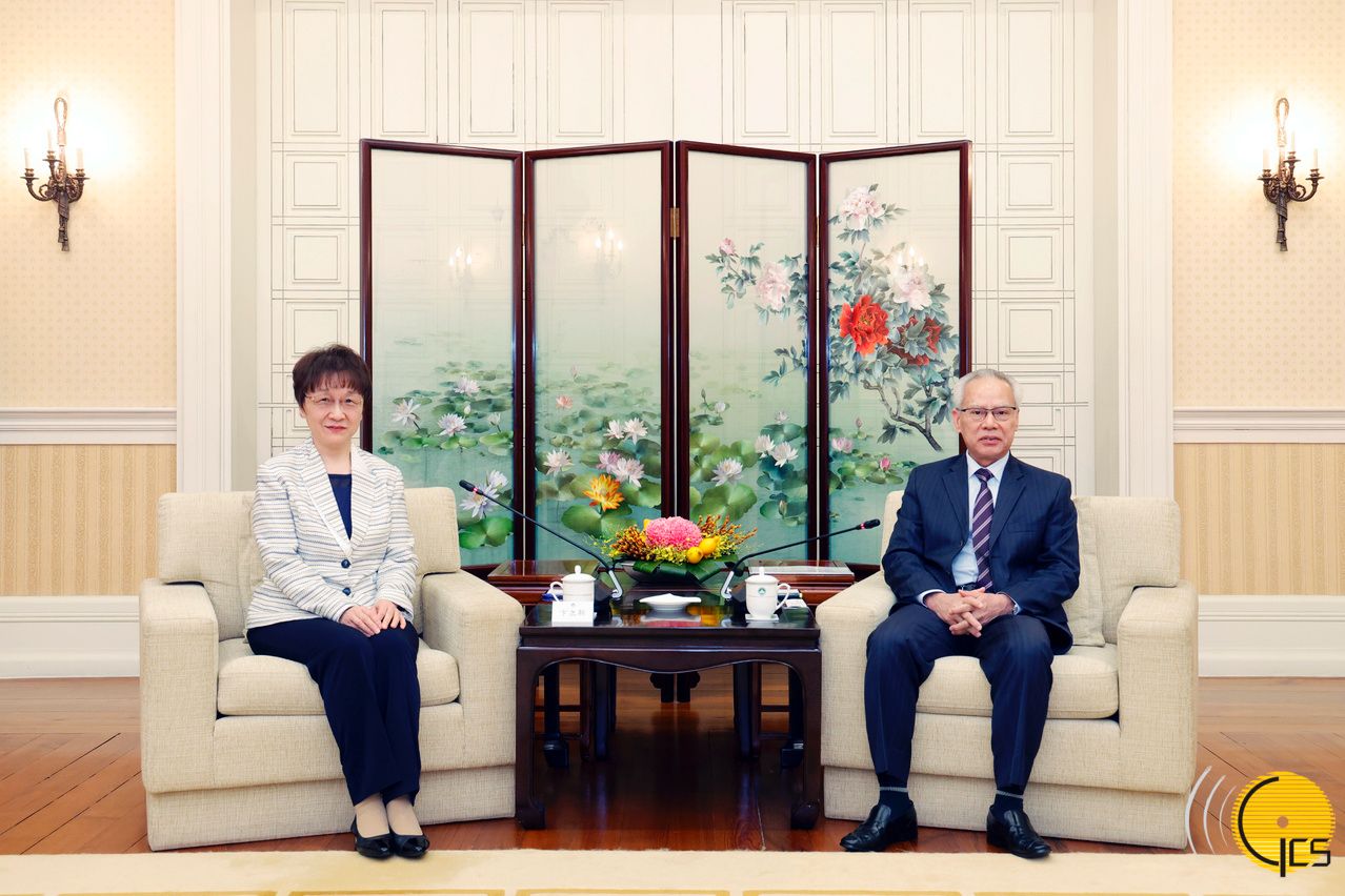 CHIEF EXECUTIVE SAM HOU FAI MEETS WITH NEWLY-APPOINTED COMMISSIONER OF MINISTRY OF FOREIGN AFFAIRS IN MSAR BIAN LIXIN