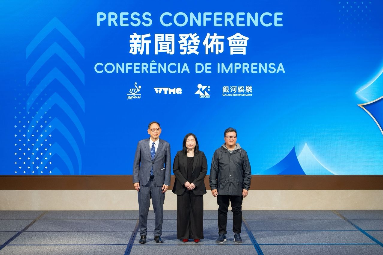 TICKETS TO ITTF MEN’S AND WOMEN’S WORLD CUP MACAO 2026 NOW ON SALE TICKETS TO ITTF MEN’S AND WOMEN’S WORLD CUP MACAO 2026 NOW ON SALE