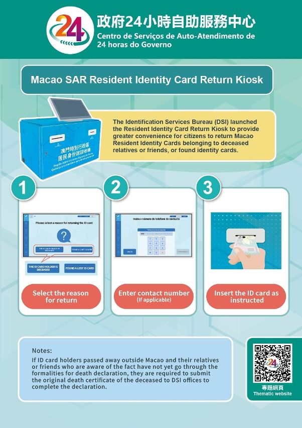 ID BUREAU LAUNCHES SELF-SERVICE KIOSKS TO RETURN DECEASED RELATIVES’, LOST AND FOUND ID CARDS ID BUREAU LAUNCHES SELF-SERVICE KIOSKS TO RETURN DECEASED RELATIVES’, LOST AND FOUND ID CARDS